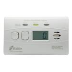 Kidde 10 Year Worry-Free Sealed-In Lithium Battery Carbon Monoxide Detector with Digital Display - White